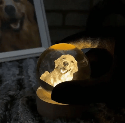Esfera de Cristal con Grabado Personalizado™